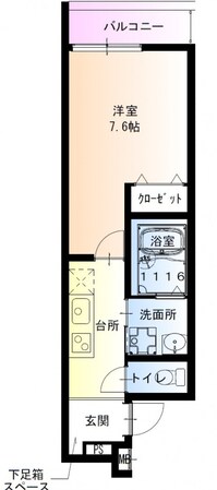 フジパレス深江橋南１番館の物件間取画像